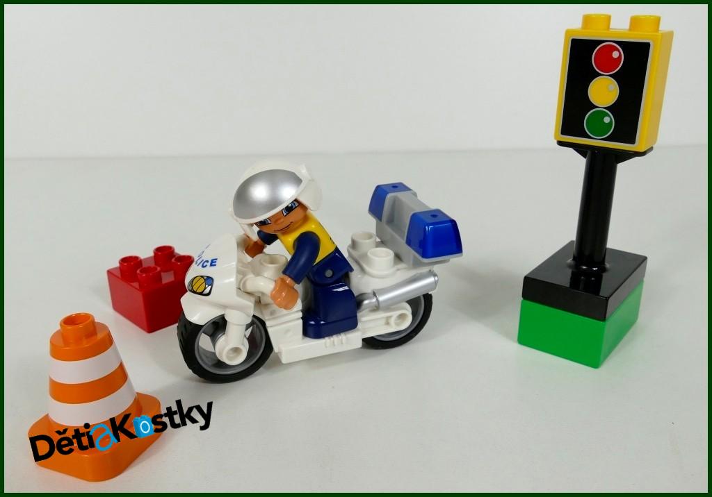 Lego® Duplo® 5679 Policejní Motorka