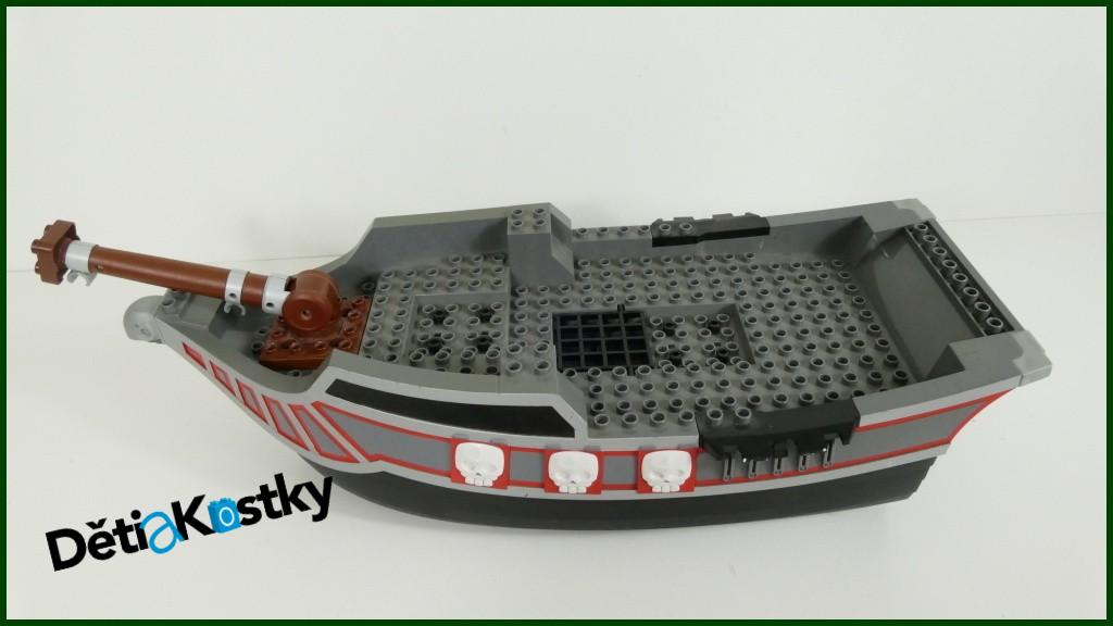 Lego® Duplo® 7880 - Pirátská Loď Pouze Trup