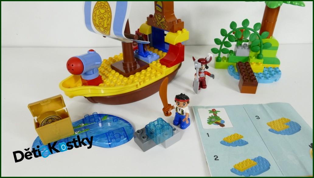 Lego® Duplo® 10514 - Jakeova Pirátská Loď Bucky bez Krabice (1 Náboj)