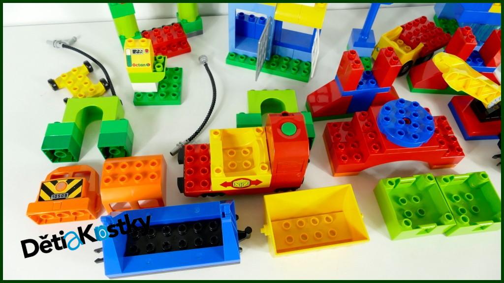 Lego® Duplo® Set Vlak (Slepený) - Viz Popis!