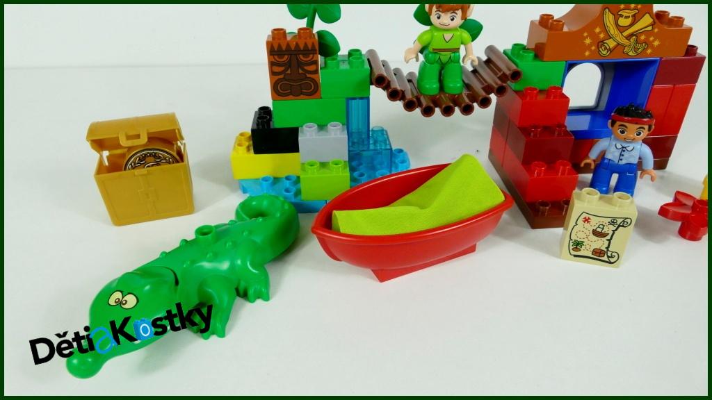 Lego® Duplo® Set 10526 - Pirát Jake - Peter Pan Přichází s Návodem