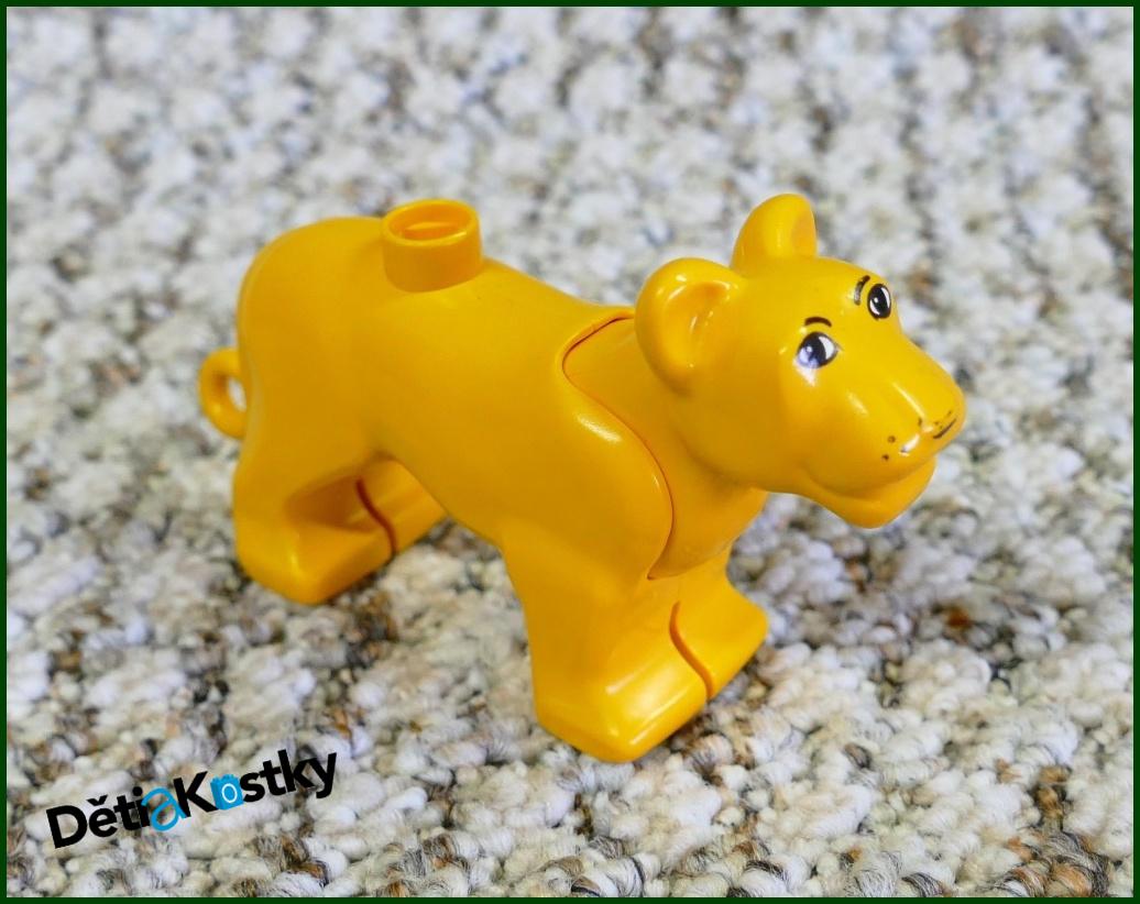 Lego® Duplo® Lvice Světle Oranžová - Starší Typ