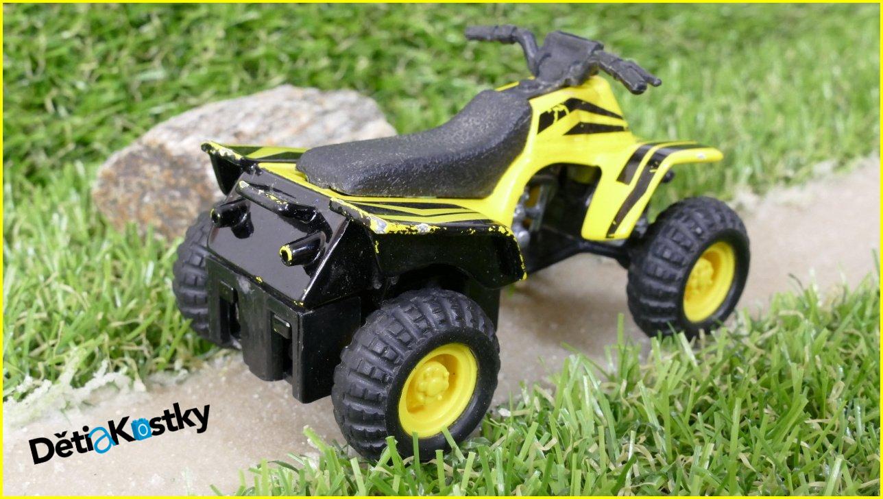 Kovový Model Autíčko Maisto Čtyřkolka