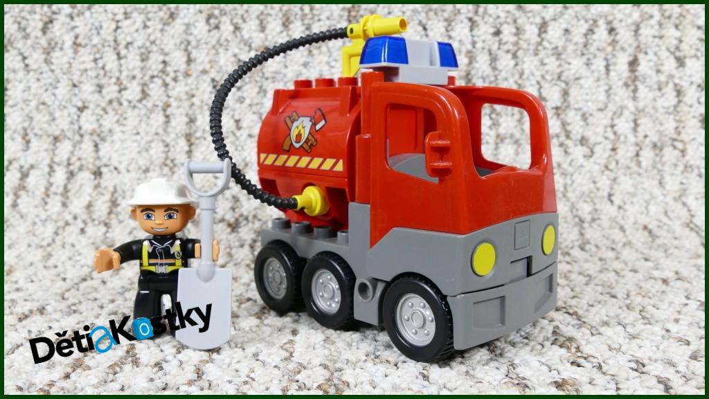 Lego® Duplo® Hasičská Cisterna s Hasičem