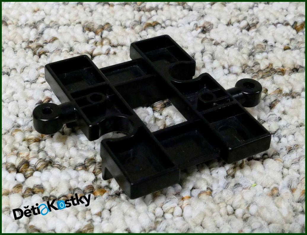 Lego® Duplo® Kolej / Koleje Rovná Krátká Černá