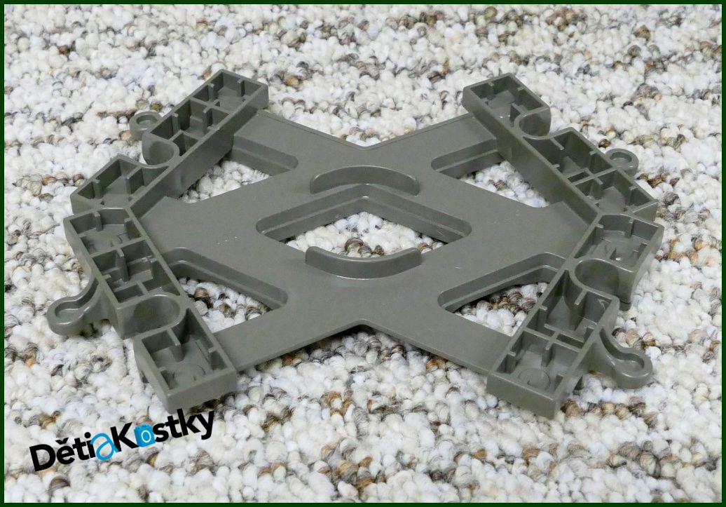 Lego® Duplo® Kolej / Koleje Křížení - Starší Šedá