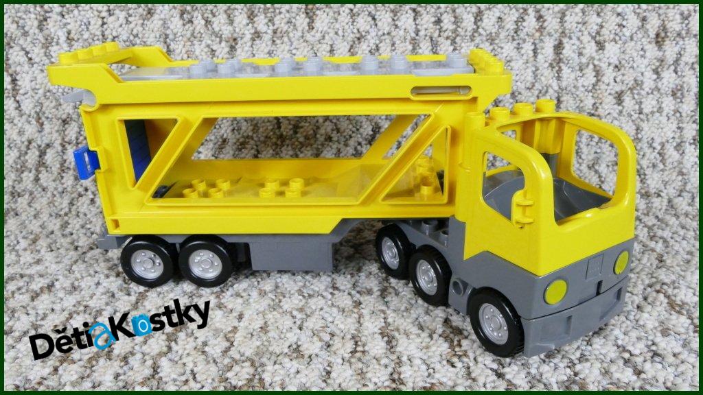 Lego® Duplo® Přeprava Aut - Žlutý Tahač