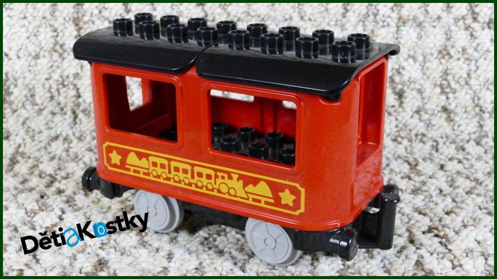 Lego® Duplo® Vagon Pro Cestující - Novější Typ