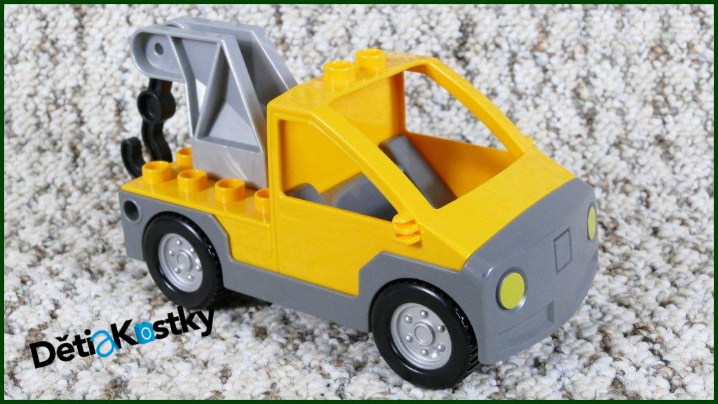 Lego® Duplo® Servisní Pickup Světle Oranžový s Hákem