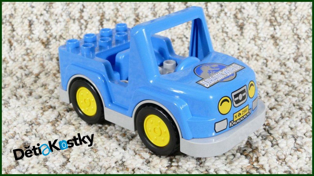 Lego® Duplo® Auto Modré Jurassic World