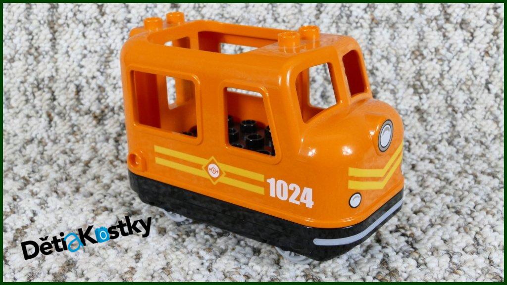 Lego® Duplo® Mašinka Oranžová - Nový Typ