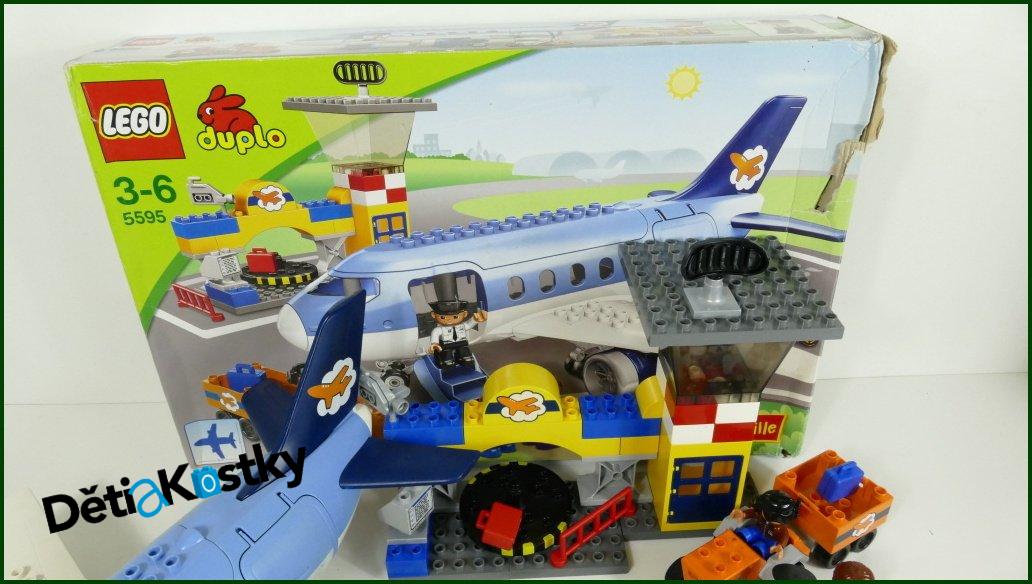 Lego® Duplo® 5595 Letiště s Krabicí (Prasklinka Destičky)