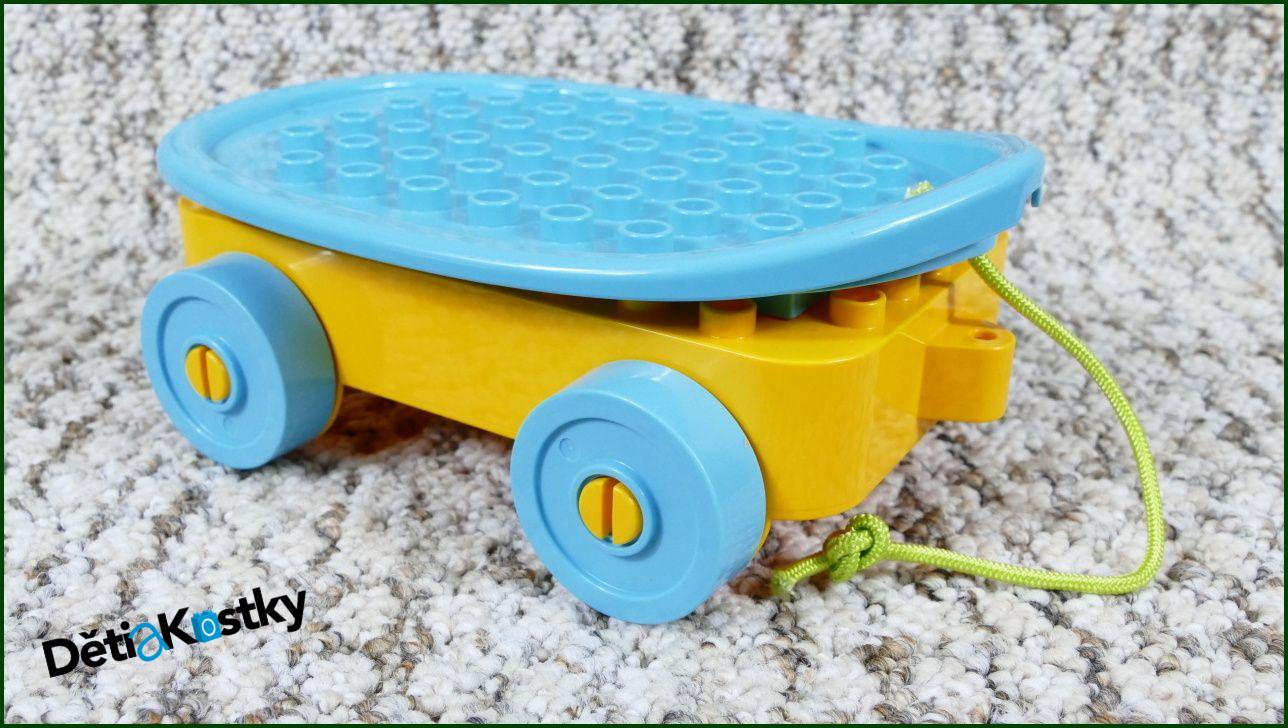 Lego® Duplo® Vozík Velký s Provázkem a Deskou - Skateboard