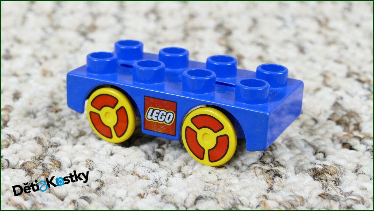 Lego® Duplo® Podvozek Malý 2x4 Modrý