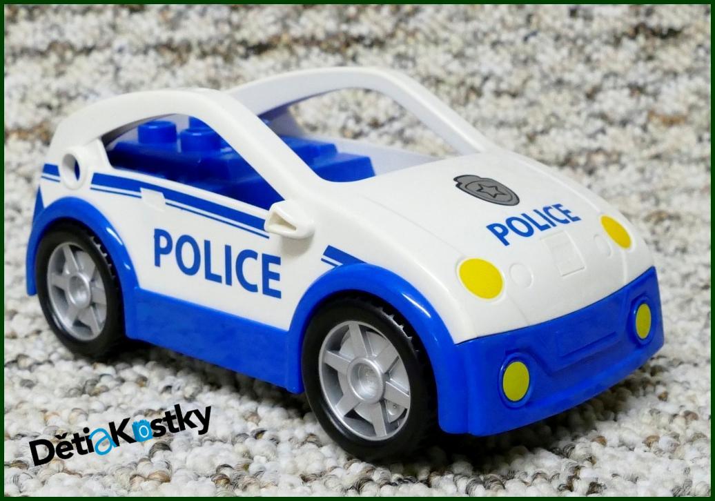Lego® Duplo® Policejní Auto Bílo/Modré