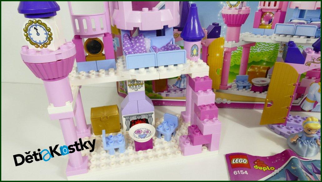 Lego® Duplo® 6154 - Popelčin Zámek s Krabicí
