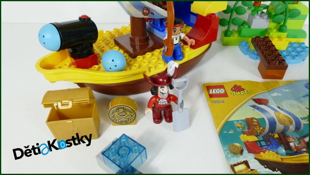 Lego® Duplo® 10514 - Jakeova Pirátská Loď Bucky - Viz Popis
