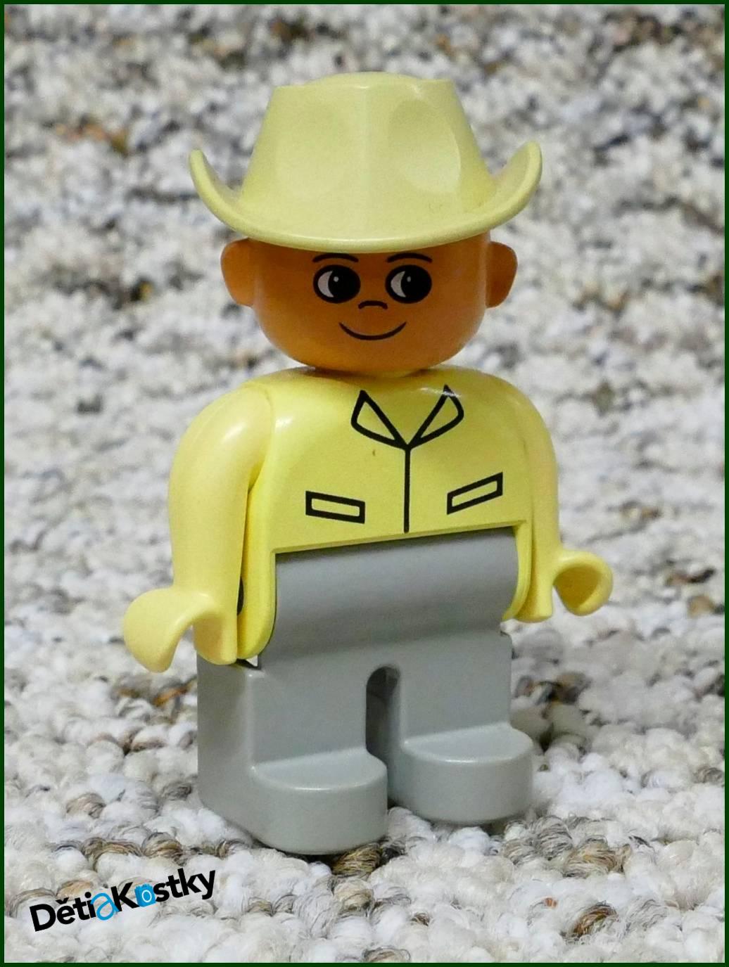 Lego® Duplo® Figurka Kovboy Béžový