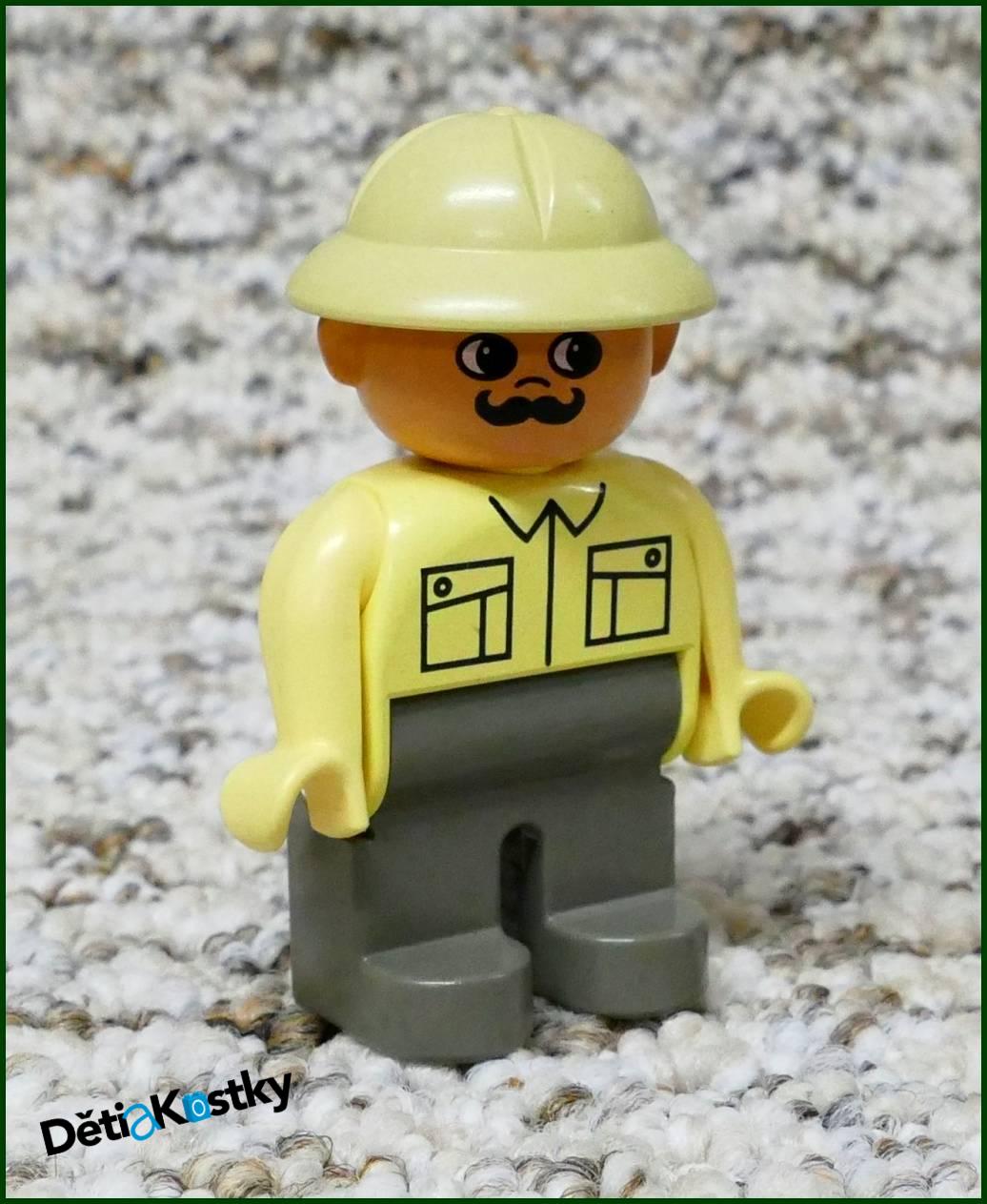 Lego® Duplo® Figurka Kovboj/Cestovatel Béžový