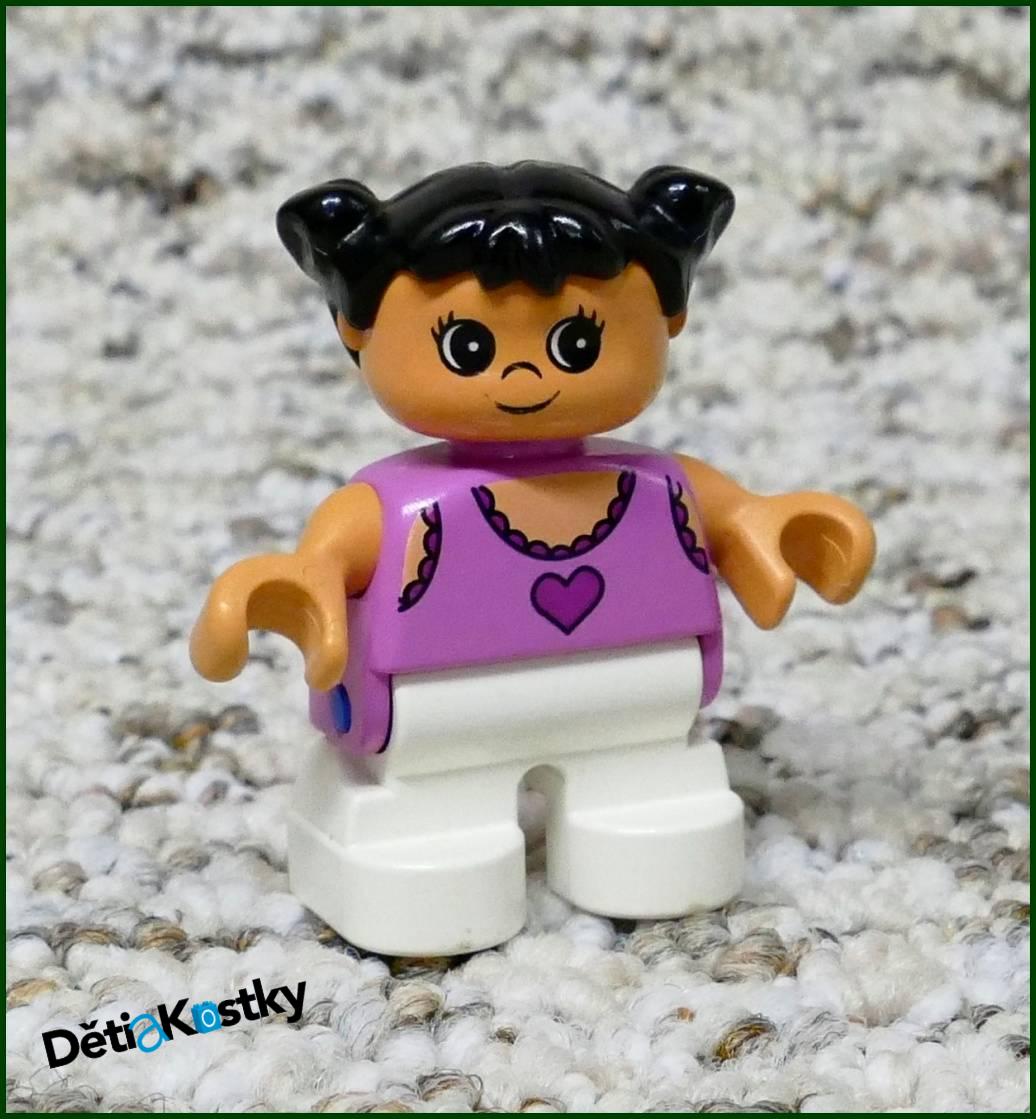 Lego® Duplo® Figurka Holčička - Růžové Tílko