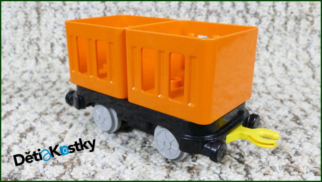 Lego® Duplo® Vagon Oranžové Korby - Novější Typ