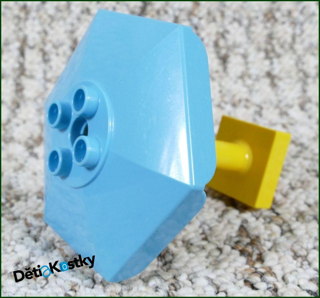 Lego® Duplo® Slunečník Velký Tyrkysový - Žlutý/Oranžový Podstavec