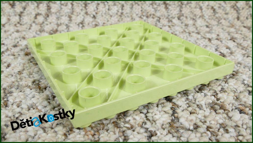 Lego® Duplo® Podložka/Deska 8x8 Světlounce Zelená