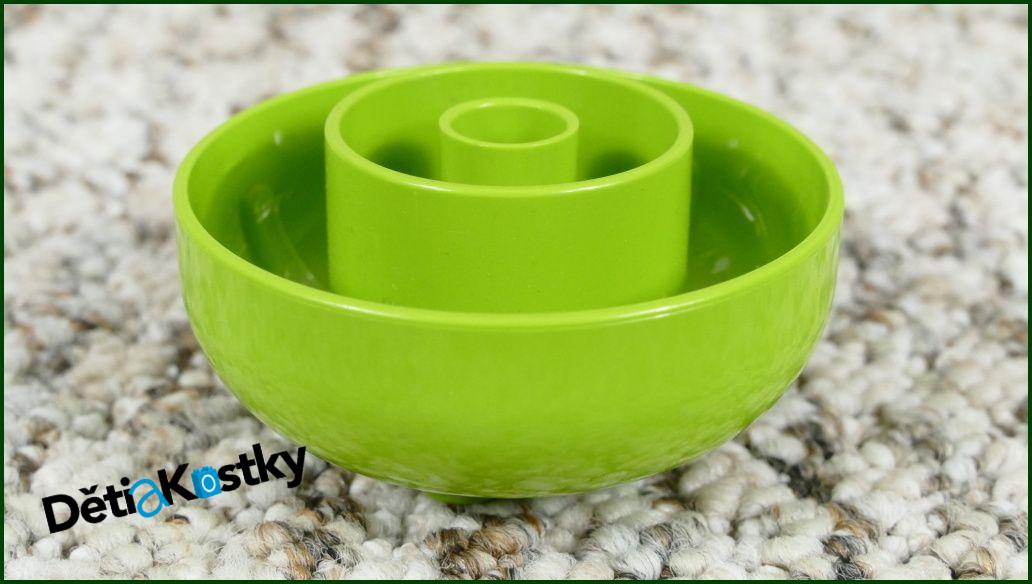 Lego® Duplo® Kostka - Kopeček Zmrzliny Limetka s Lístky