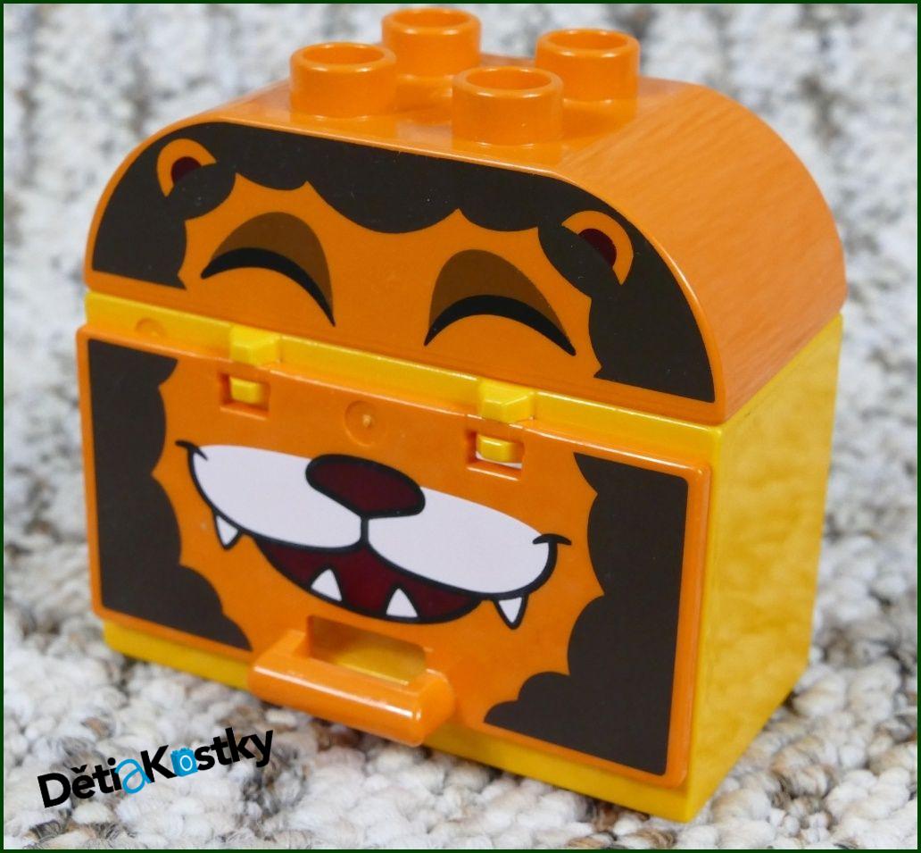 Lego® Duplo® Kontejner/Skříňka - Lví Hlava