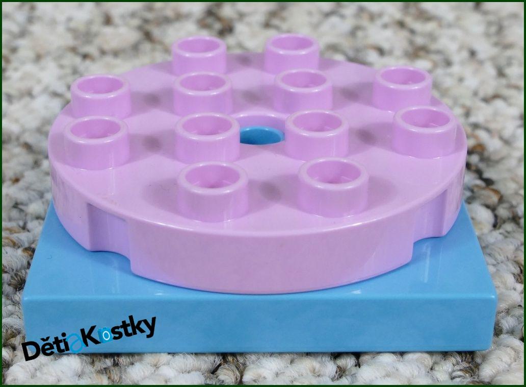 Lego® Duplo® Otočná Část Velká Tyrkysová-Růžová
