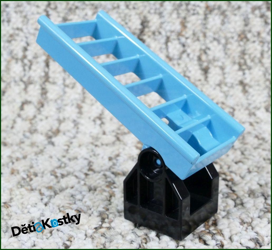 Lego® Duplo® Žebřík Tyrkysový s Černým Podstavcem