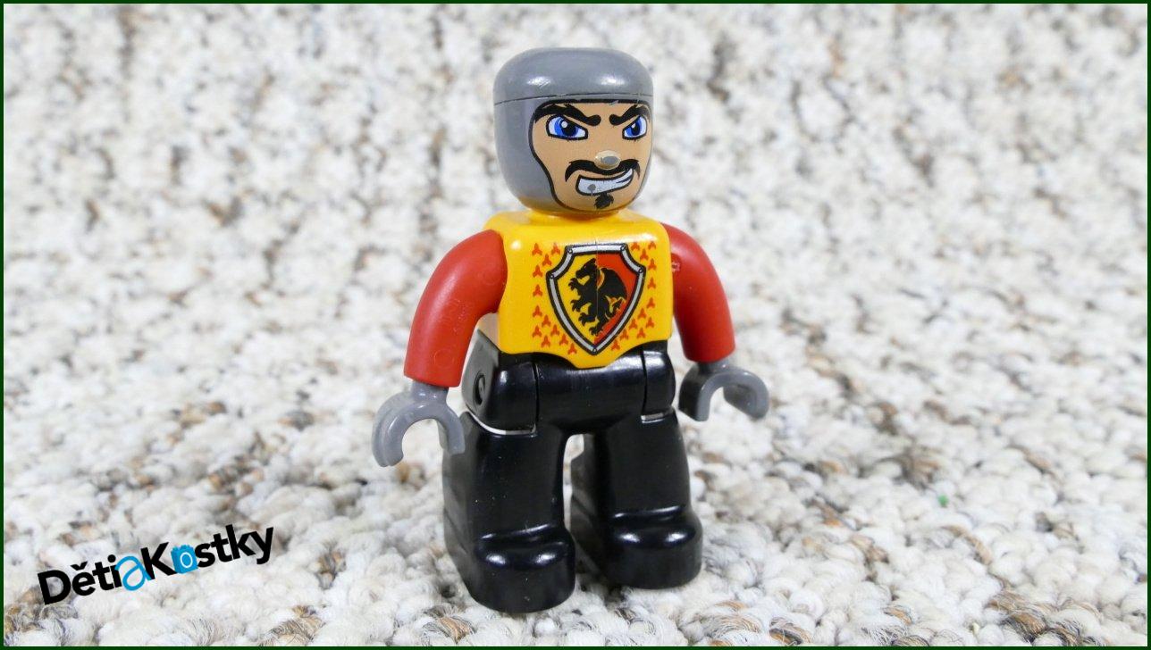 Lego® Duplo® Rytíř Černý - Starší Typ