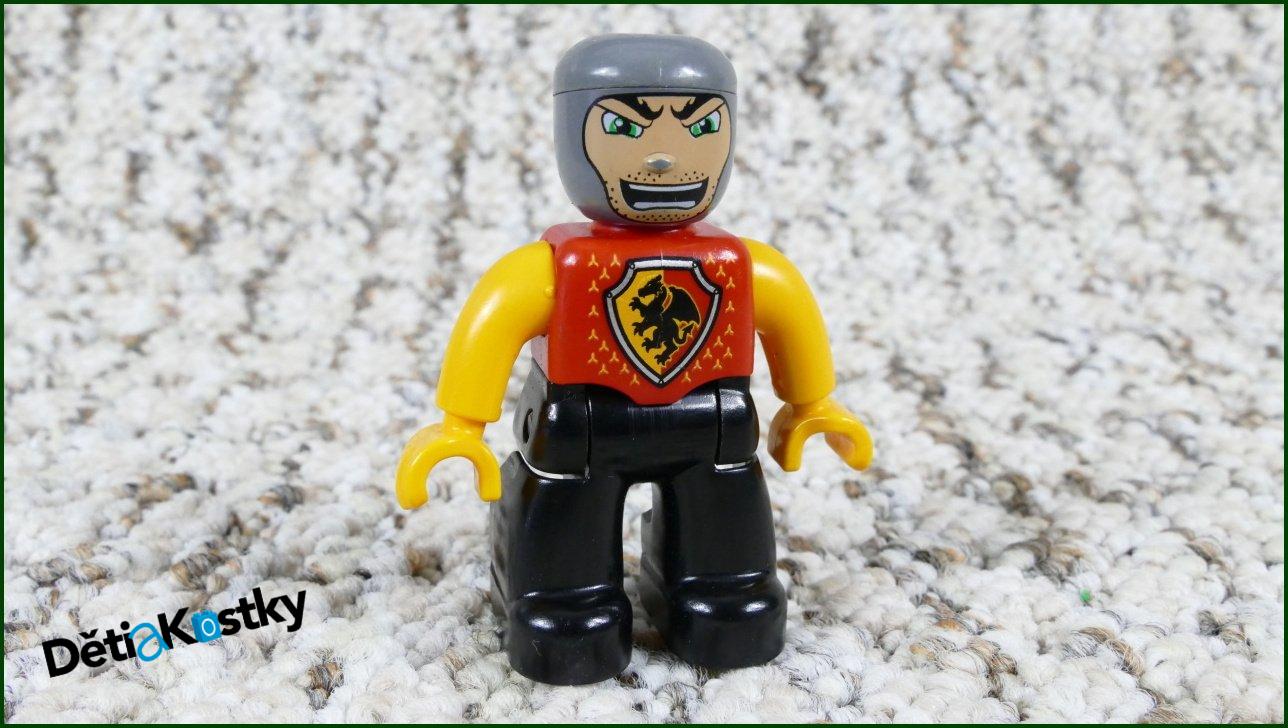 Lego® Duplo® Rytíř Černý - Starší Typ