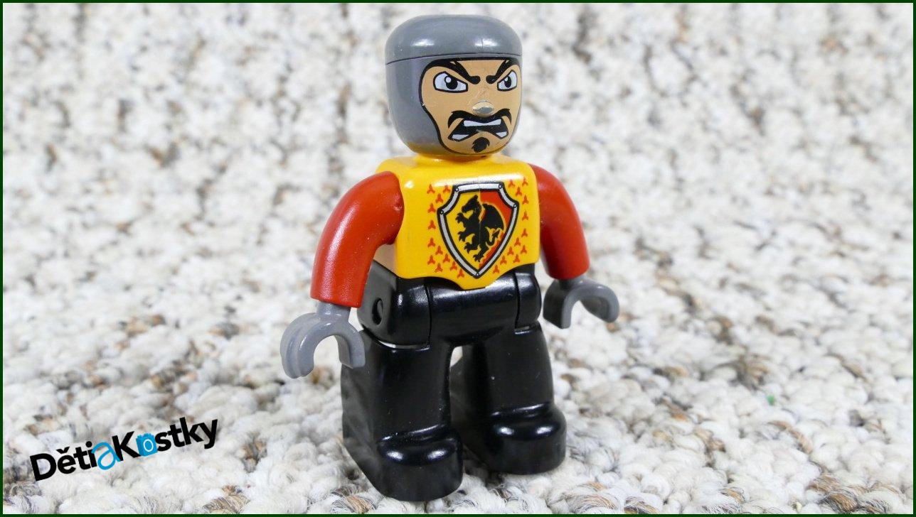 Lego® Duplo® Rytíř Černý - Starší Typ