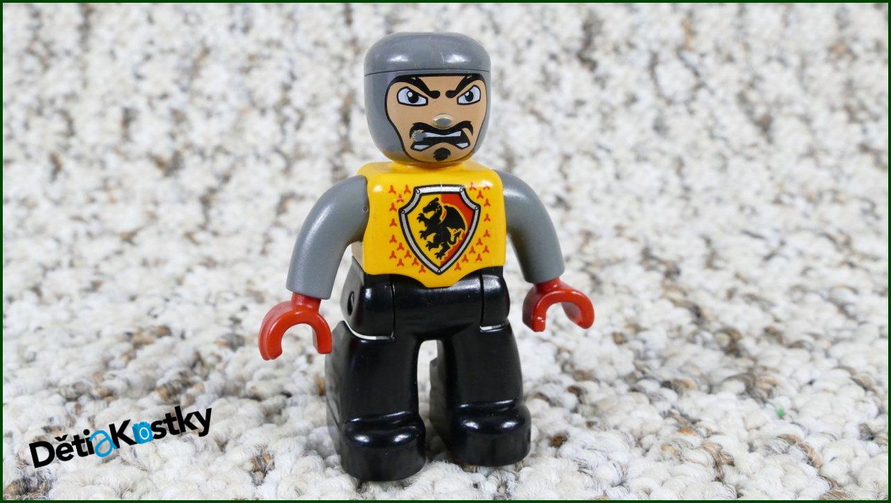 Lego® Duplo® Rytíř Černý - Starší Typ
