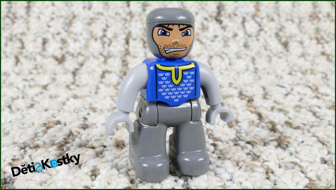Lego® Duplo® Rytíř Modrý - Starší Typ