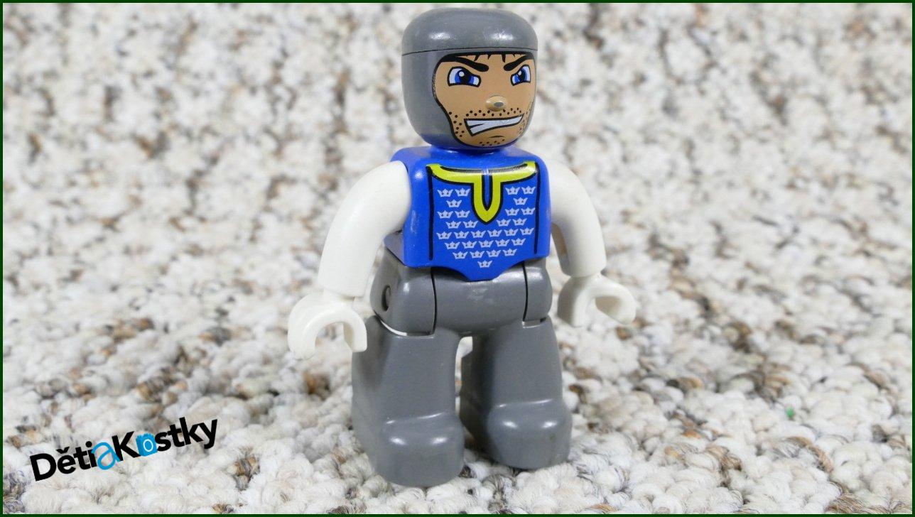 Lego® Duplo® Rytíř Modrý - Starší Typ