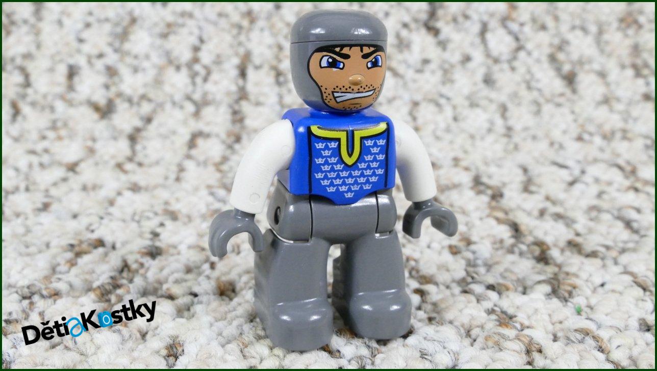 Lego® Duplo® Rytíř Modrý - Starší Typ
