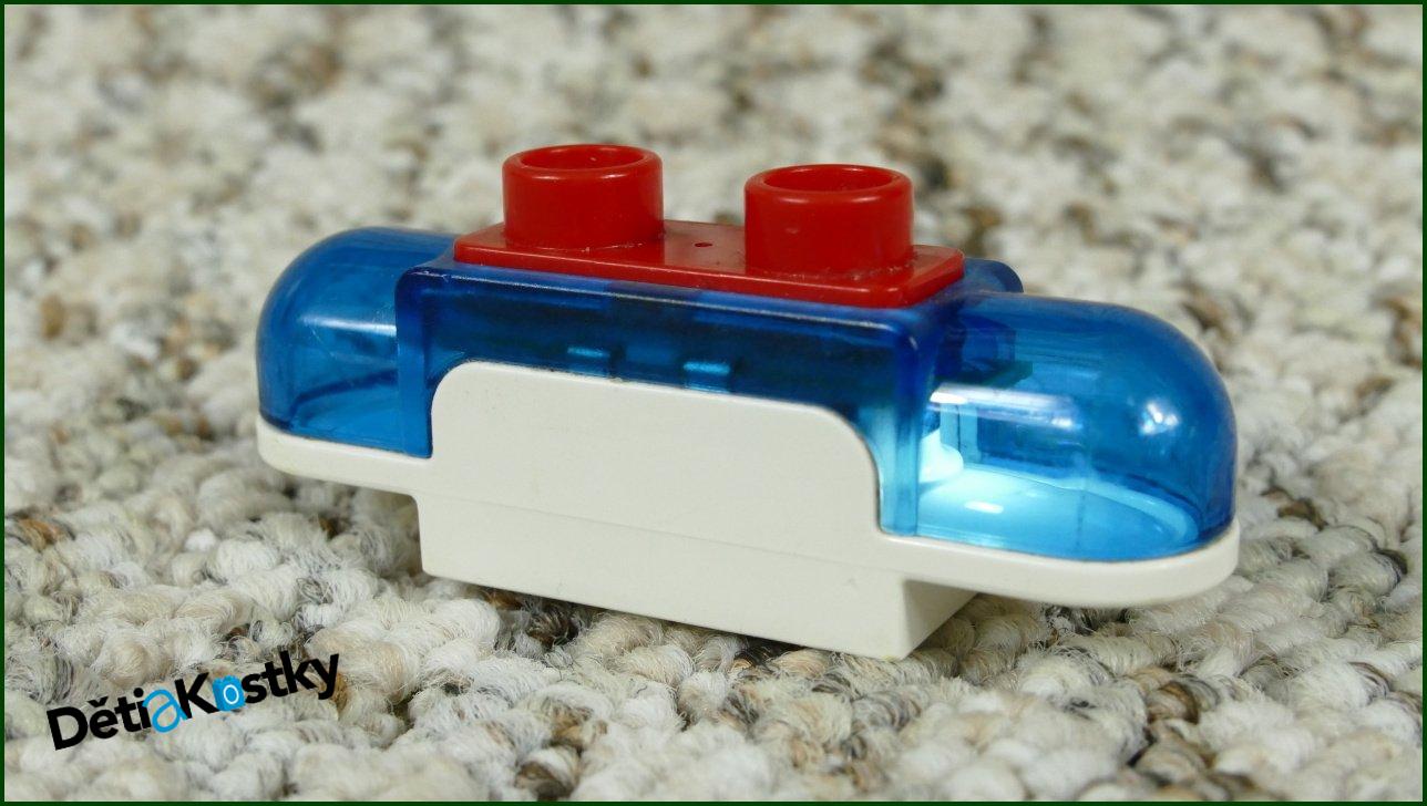 Lego® Duplo® Majáček/Maják Na Baterky Modrý Nový Typ (Včetně Baterií)
