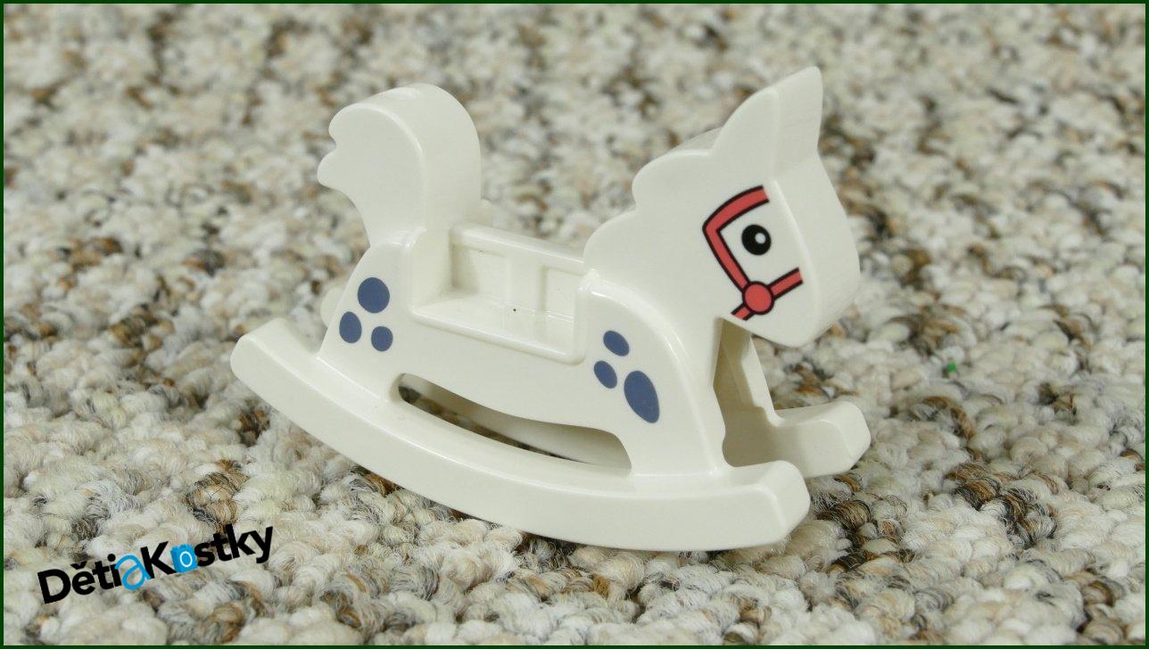 Lego® Duplo® Houpací Koník Bílý s Tečkami