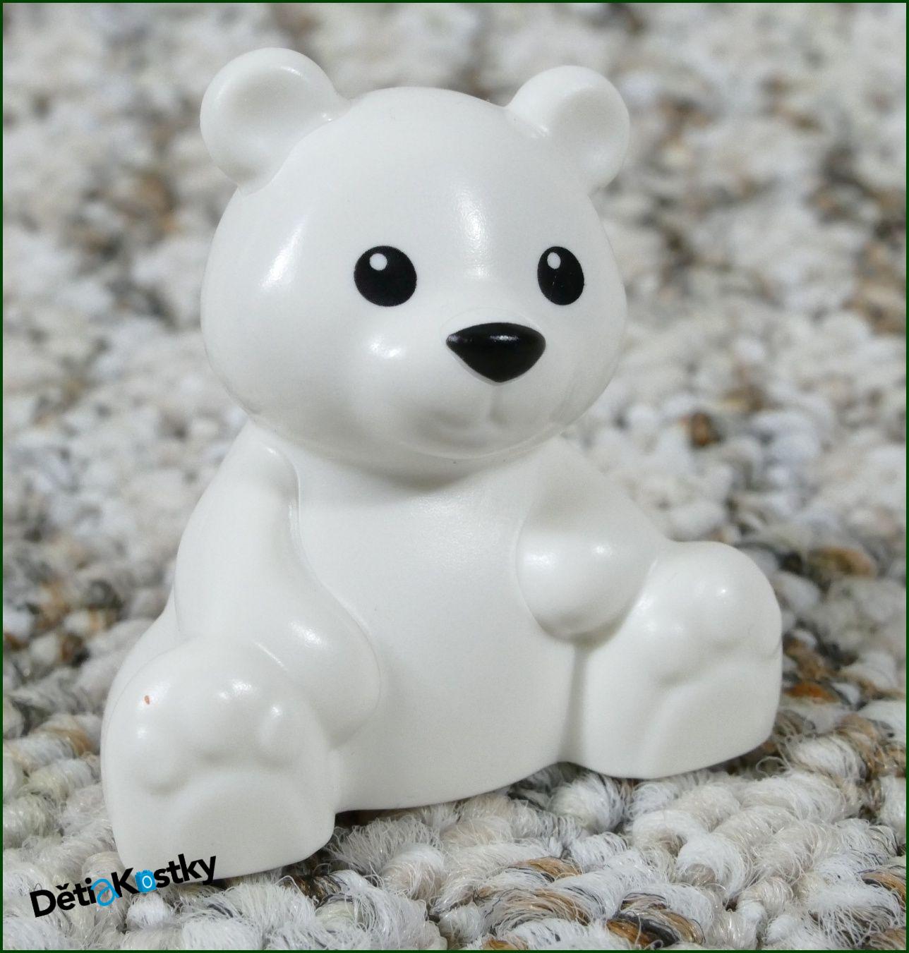 Lego® Duplo® Medvídek Sedící Malinký Bílý