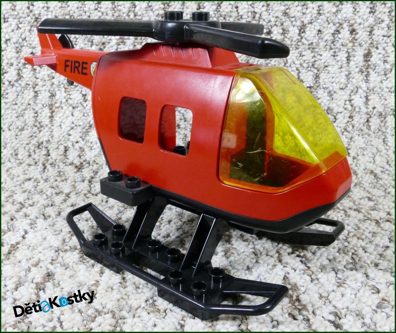 Lego® Duplo® Vrtulník Velký Hasiči - Černá Vrtule