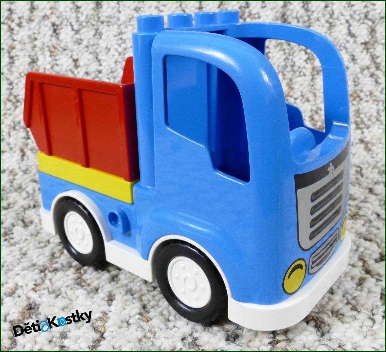 Lego® Duplo® Nákladní Auto Světle Modré Vyklápěcí - Novější Typ