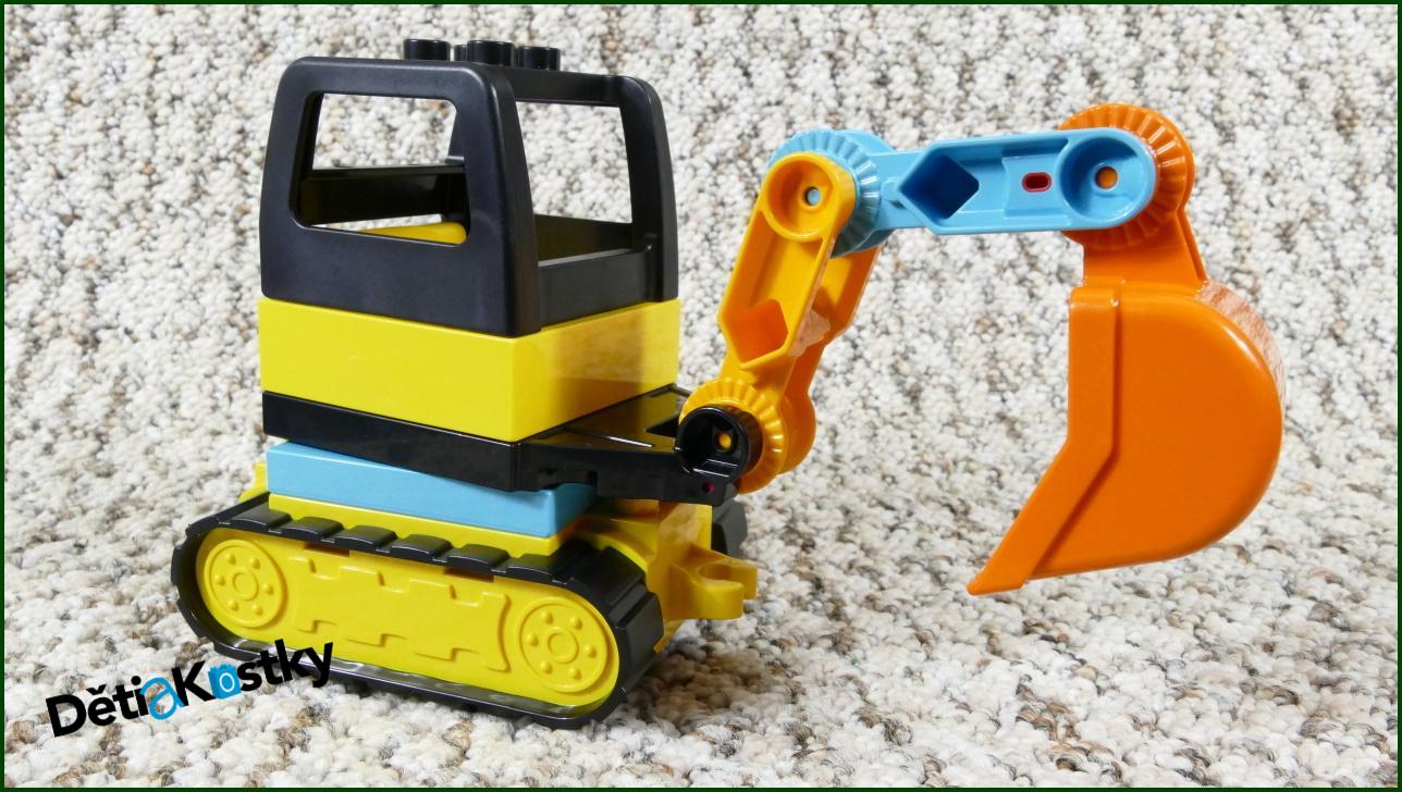 Lego® Duplo® Bagr Malý - Černá Kabina