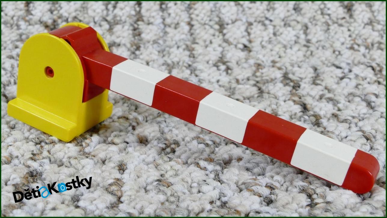 Lego® Duplo® Železniční Závora Obyčejná Žlutá