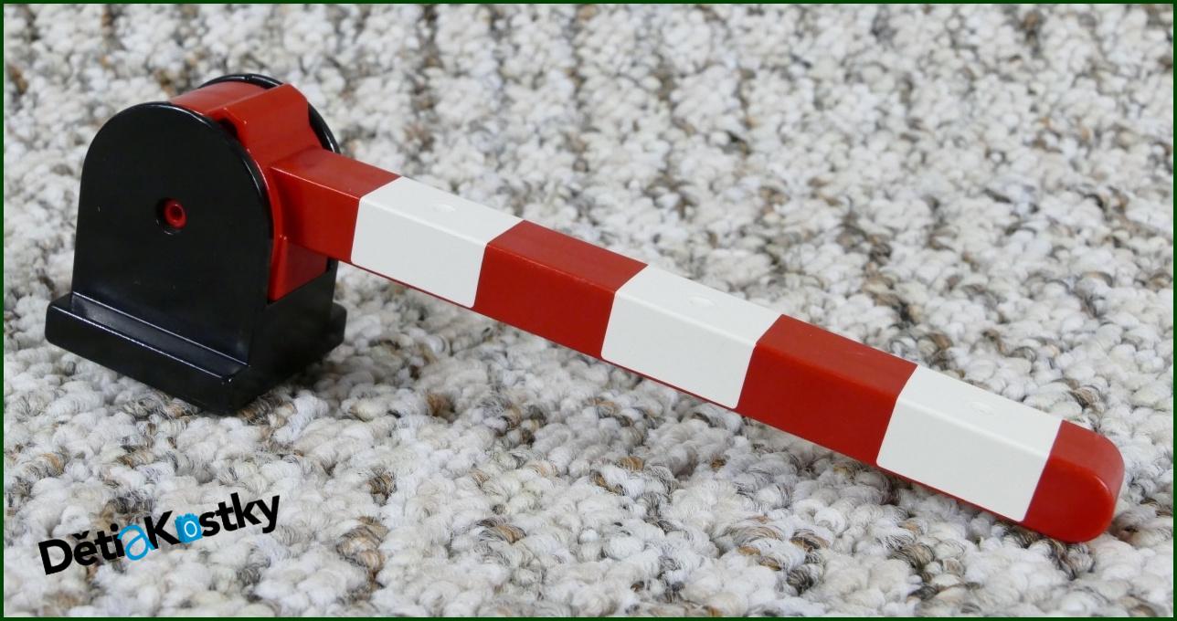 Lego® Duplo® Železniční Závora Obyčejná Černá