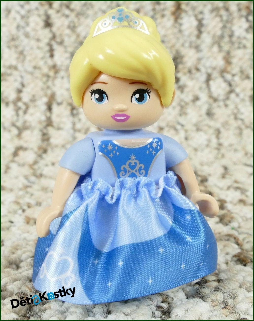 Lego® Duplo® Figurka Princezna Popelka v Šatech - Nový Typ