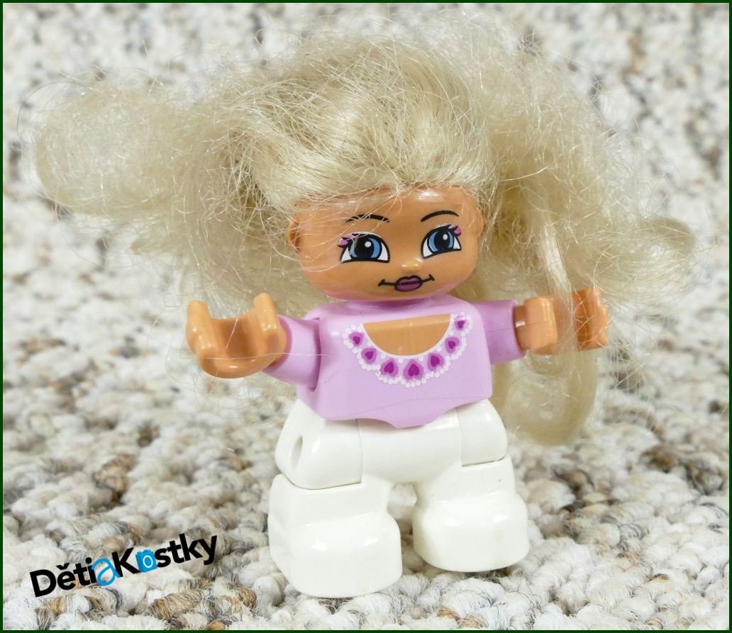 Lego® Duplo® Figurka Princezna s Vlasy Růžová