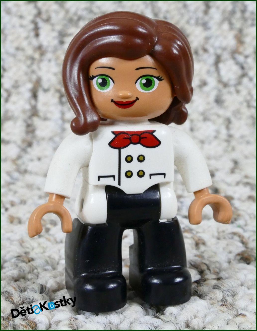 Lego® Duplo® Figurka Paní s Hnědými Vlasy