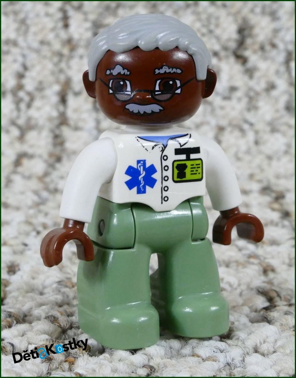 Lego® Duplo® Figurka Doktor Černoch